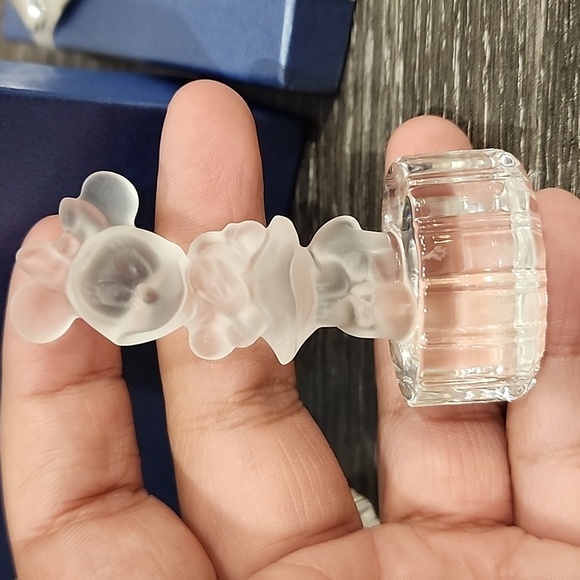 Vintage Goebel Disney Mickey and Minnie Mouse Glass Figurines - Picture 3 of 7